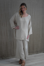 Lia Oversized Top with Sleeves