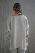 Lia Oversized Top with Sleeves