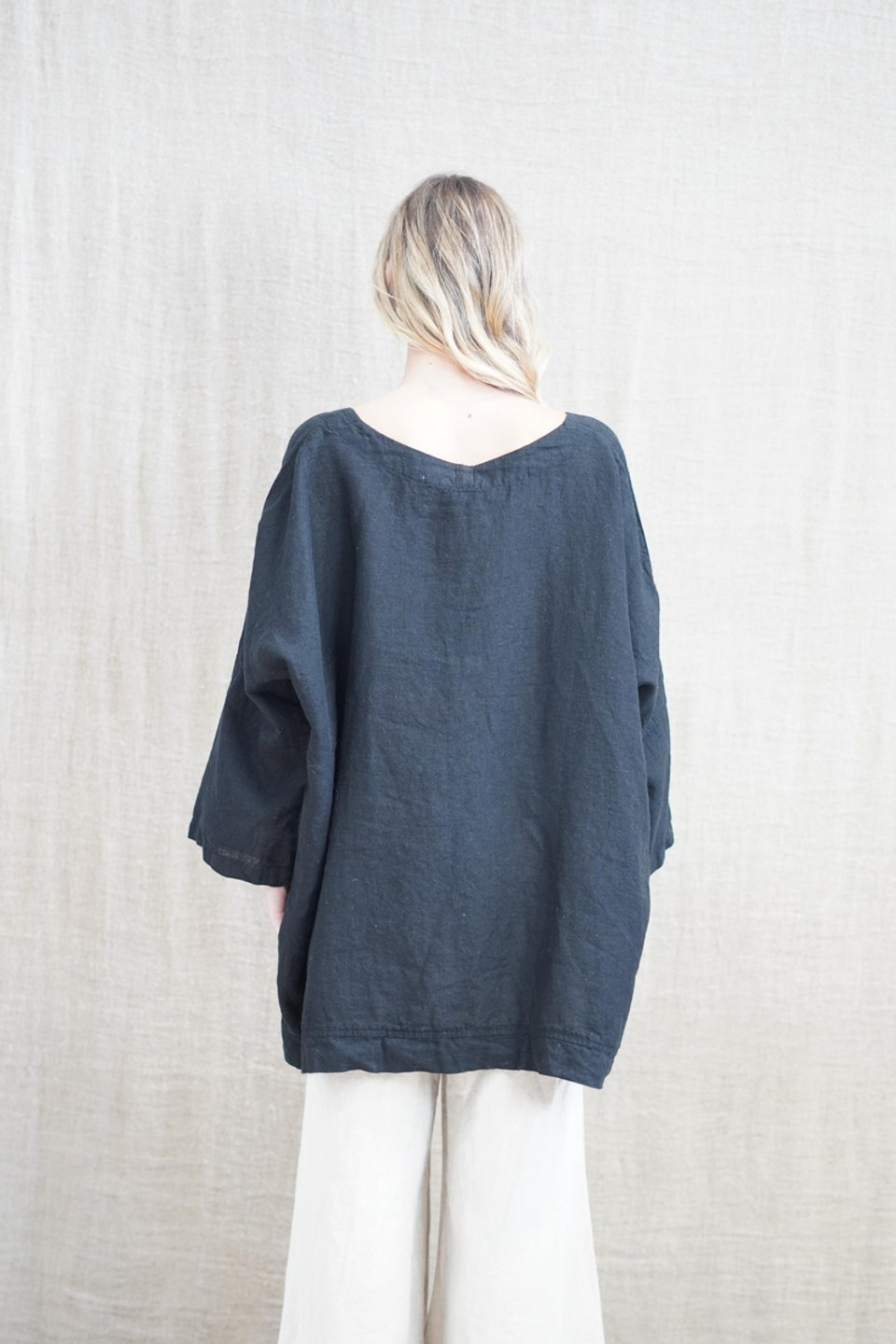 Lia Oversized Top with Sleeves