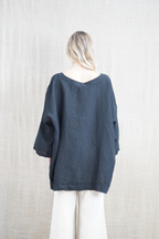 Lia Oversized Top with Sleeves