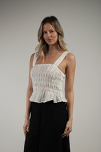 Fia Shirred Top