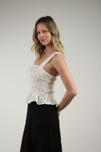 Fia Shirred Top
