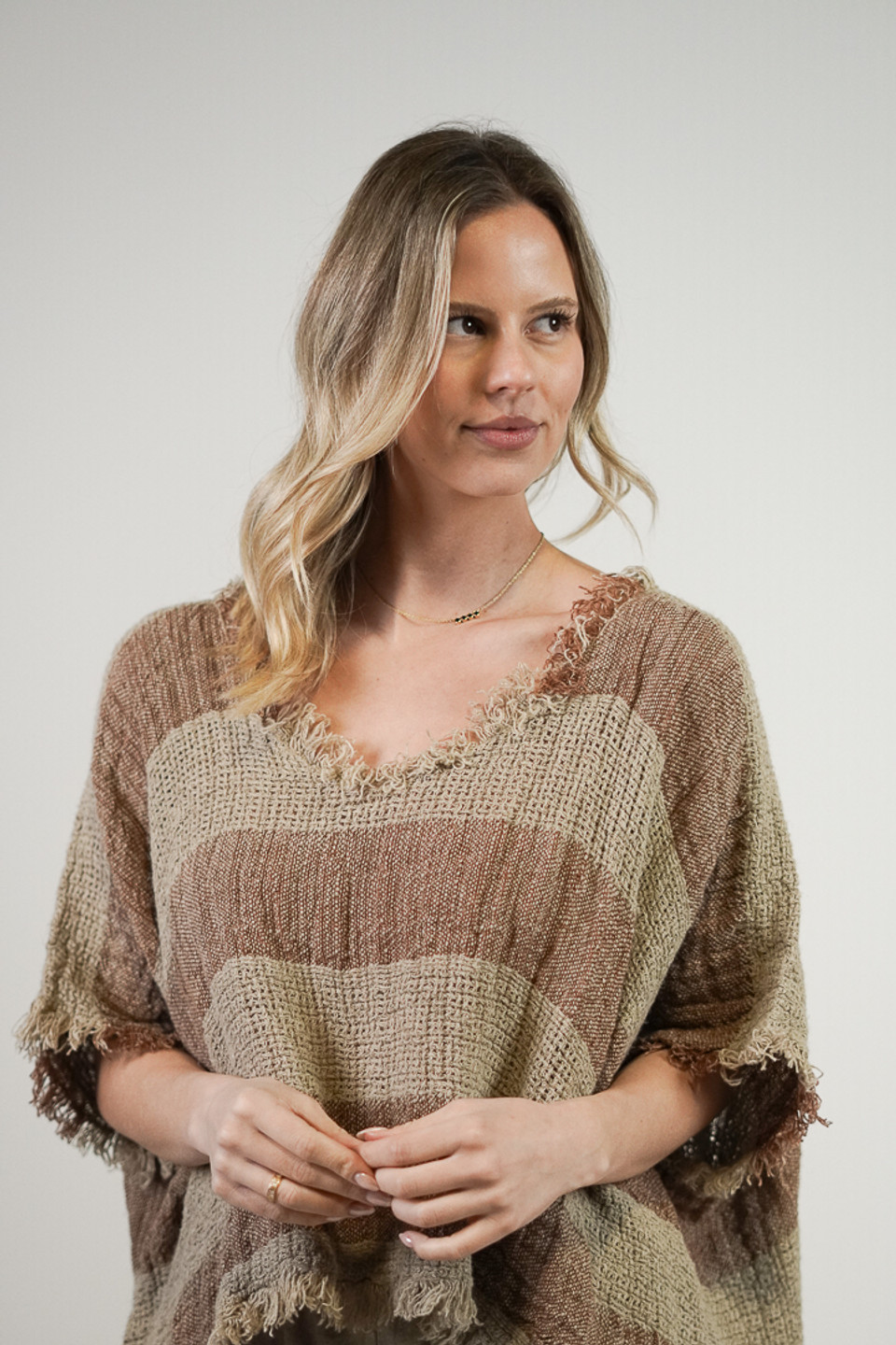 Sarita Linen Striped Top