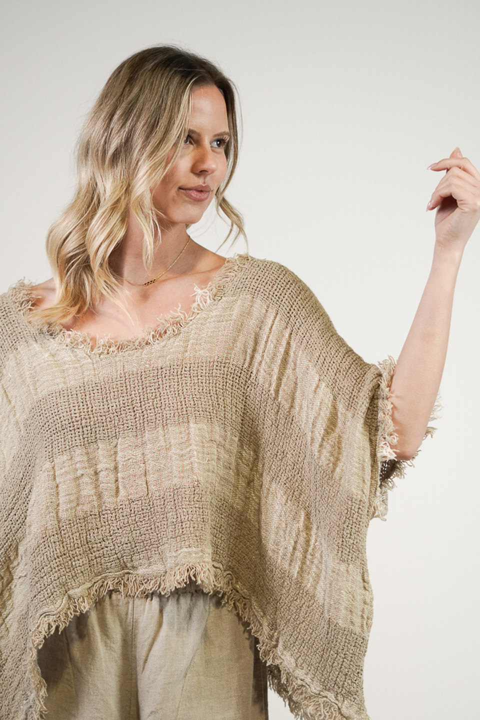 Sarita Linen Striped Top