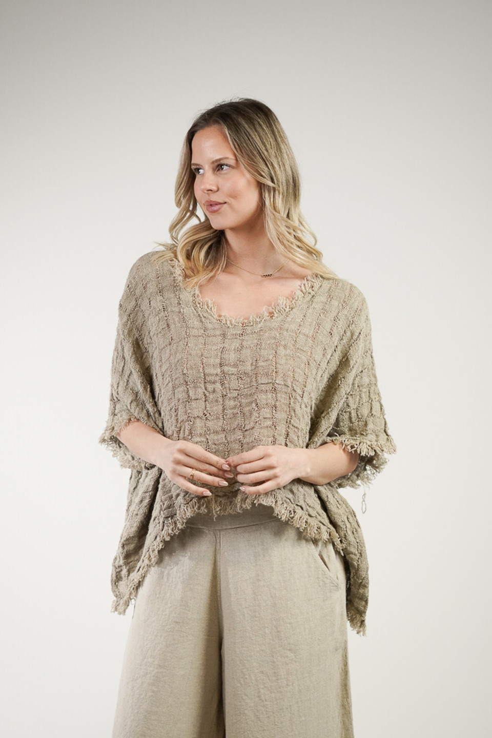 Sarita Linen Top