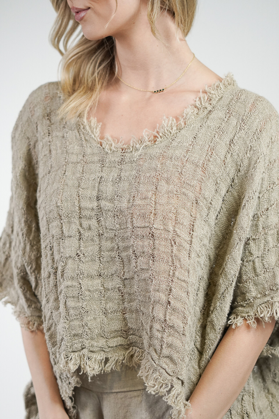 Sarita Linen Top