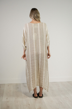 Rosa Elasticated Sleeves Kaftan