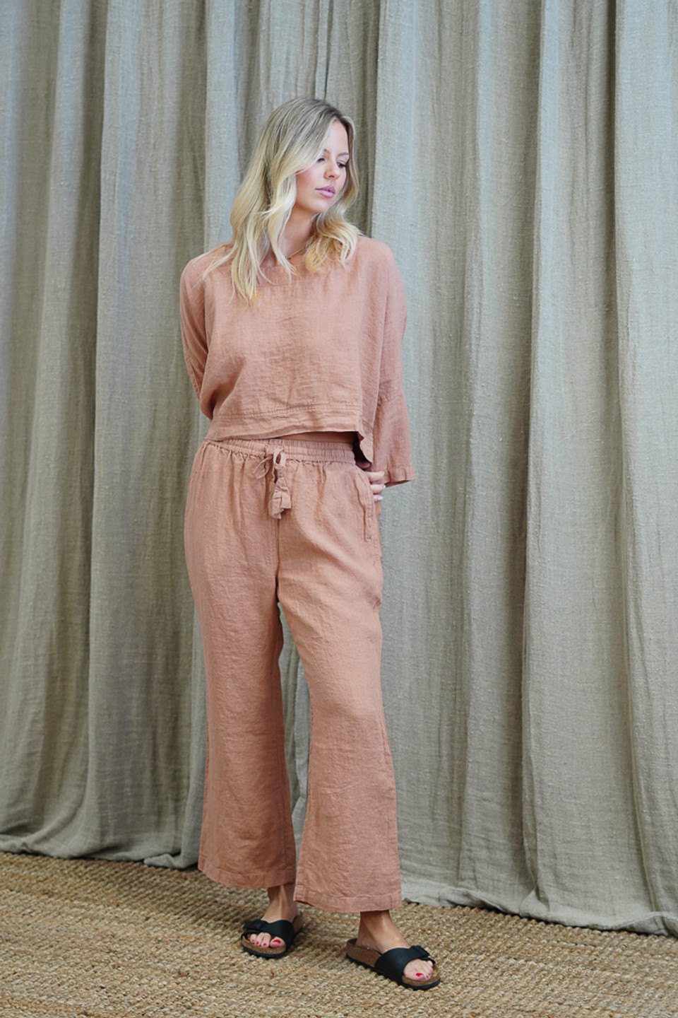 Elena Crop Top - solid