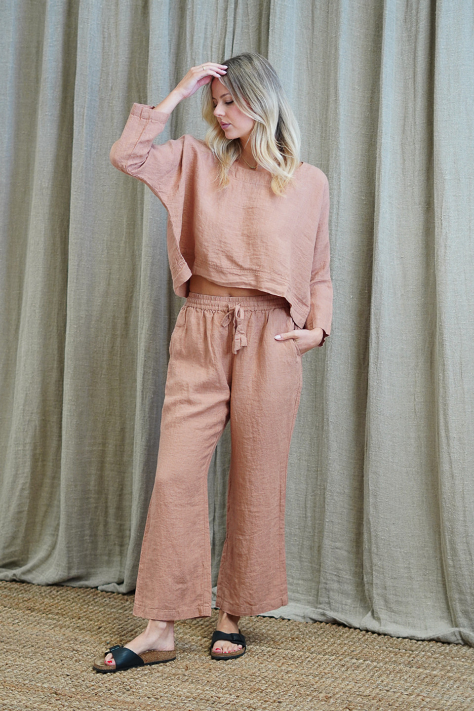 Elena Crop Top - solid