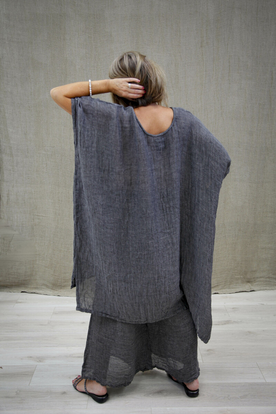 Maria Oversized Short Kaftan