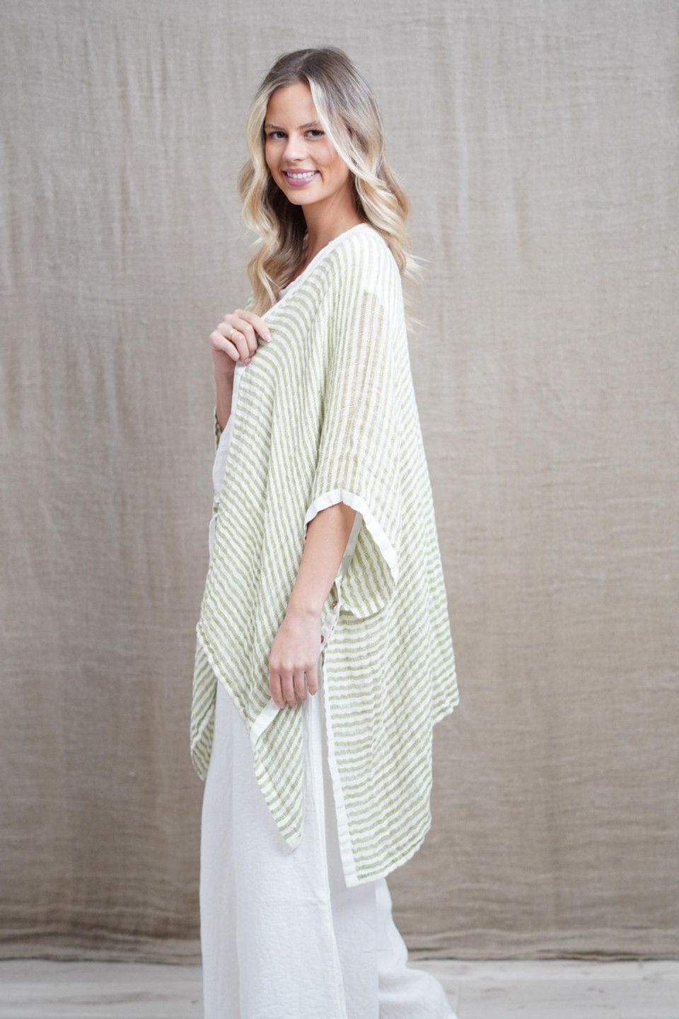Carmen Linen Cardigan