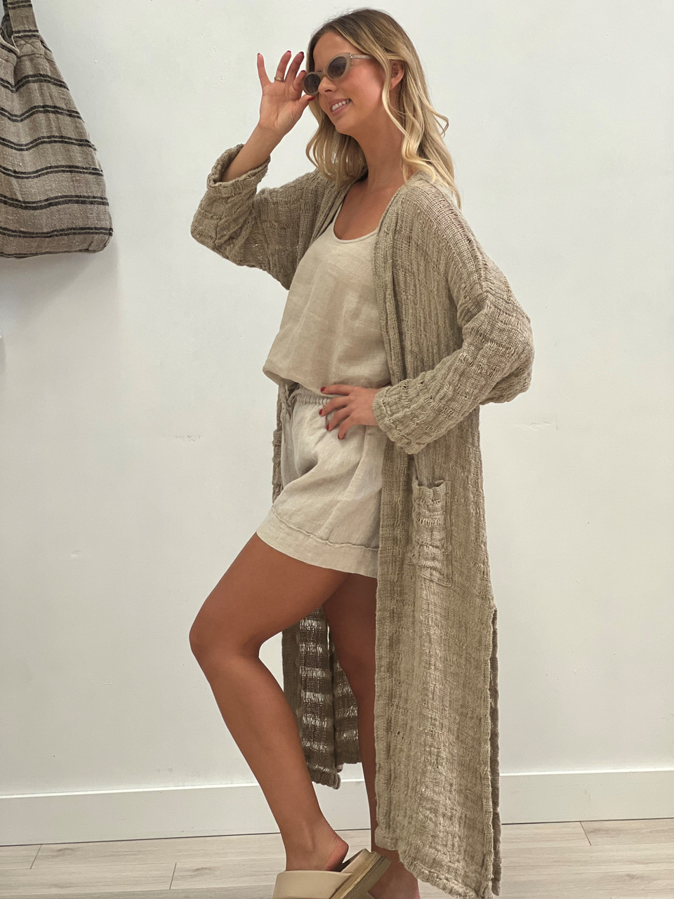 Audrey Long Cardigan