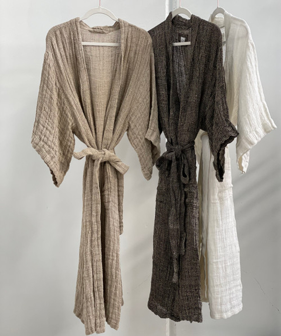 Audrey Heavy Mesh Robe