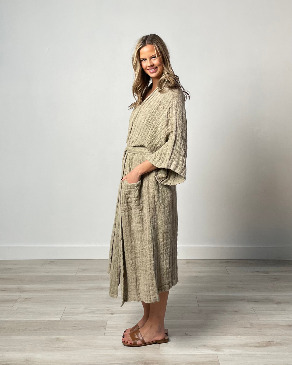 Audrey Heavy Mesh Robe