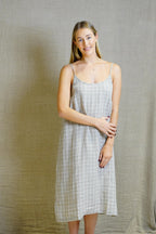 Asheley Long Linen Slip Dress